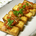 のんのんSTELLA's cooksnap of when they made おつまみに☆厚揚げキムチ♪.