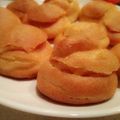 6枚切りのパン's cooksnap of when they made 豆乳でシュークリーム.