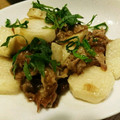 meguo2929's cooksnap of when they made 長芋と豚肉の塩炒め♪.