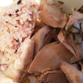 ポチュポチュの実's cooksnap of when they made 炊飯器で簡単♪海南鶏飯（蒸し鶏ご飯）.