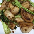 モッフル's cooksnap of when they made お酒に合う！カブのアンチョビソテー☆.
