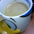 ﾍﾞｰｽﾒｲｸ's cooksnap of when they made ホッと♪豆乳きな粉コーヒー.