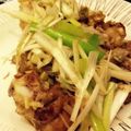 テスコロータス's cooksnap of when they made 鶏もも肉簡単てりやき♪ネギ生姜醤油ソース.