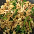 natsuemon7's cooksnap of when they made ピーマンとちくわと油揚げの甘辛炒め.