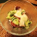 主婦歴5年's cooksnap of when they made たこときゅうりの辛子酢みそ和え.