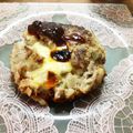 ゆきんこ❄️'s cooksnap of when they made 冷凍卵で・黄身がとろけるハンバーグ.