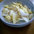 うれはれ's cooksnap of when they made 白菜の炒め甘酢.