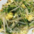 節約・ダイエット母's cooksnap of when they made 豆苗・もやしの卵炒め♫.