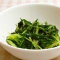 umemodoki's cooksnap of when they made 和えるだけ☆塩昆布と水菜のサラダ.