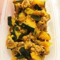 miku✻'s cooksnap of when they made かぼちゃと豚肉のピリ辛炒め.