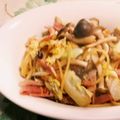 ♪真那♪'s cooksnap of when they made 簡単♡めんつゆで和風パスタ♡.