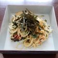 Ｐ子ママ's cooksnap of when they made 梅しそツナ和風？パスタ♪.