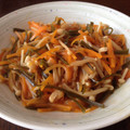 chuva's cooksnap of when they made 人参とエノキと昆布のサッと煮.