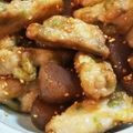 ジョーンズママ's cooksnap of when they made ずぼら管理栄養士蒟蒻とさつま揚げ甘辛炒め.