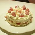 りこりこぴ's cooksnap of when they made イチゴのホールケーキ.