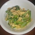 クックYE1CQS☆'s cooksnap of when they made もう一品！小松菜のオイスターソース炒め.