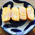 kaokaofood's cooksnap of when they made 卵焼き(魚肉ソーセージ）.