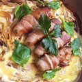 ゆにこーん☆'s cooksnap of when they made 簡単節約おかず！えのき肉巻き卵とじ♪.