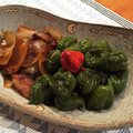 jununu's cooksnap of when they made 【超簡単】ピーマンの焼き浸し【保存】.