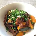 よこ耳ねこ's cooksnap of when they made ★牛肉とかぼちゃのオイスター炒めピリ辛★.