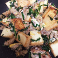 8かつお8's cooksnap of when they made 厚揚げとにらと豚肉のちゃんぷる.