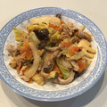 翔ちゃん心ちゃん's cooksnap of when they made 簡単☆豚こま野菜のゴマ味噌炒め.