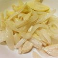 chiyomama's cooksnap of when they made ✿筍と新玉ねぎの塩にんにく炒め✿.