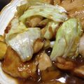 かんぽうじ's cooksnap of when they made 回鍋肉風♪春キャベツとさつま芋炒め♪.