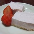 ロシアン's cooksnap of when they made 魔王のチーズババロア苺の宮殿.