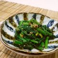 赤い電話's cooksnap of when they made 菜の花のごま和え～春だね.