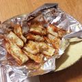 makoteeen's cooksnap of when they made お弁当♪　ちくわのマヨネーズ焼き.