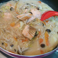 tomoともさん's cooksnap of when they made 母の味。鮭のちゃんちゃん焼き.