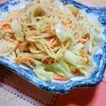kaonon's cooksnap of when they made 桜海老と春キャベツの簡単パスタ！.