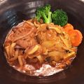 まめなべ's cooksnap of when they made 煮込み豆腐ハンバーグ.