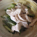 クックZ8J4H4☆'s cooksnap of when they made 柔らかささみときゅうりのゴマ酢あえ.