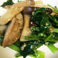 ぶんちゃんぶんぶん's cooksnap of when they made 簡単おつまみ♪エリンギと小松菜の中華炒め.