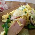 NAGANO久留米's cooksnap of when they made ソーセージとピーマンのバターソテー.