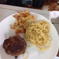 クックLP1EU7☆'s cooksnap of when they made 簡単！付け合わせに♪和風パスタ.