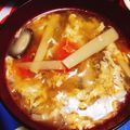 yoouoch's cooksnap of when they made 筍と野菜のかきたま中華スープ.
