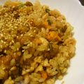 Ｍｅｇさん's cooksnap of when they made 野菜たっぷり！納豆チャーハン.