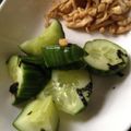 didiko's cooksnap of when they made お茶漬けの素でキュウリの浅漬け.