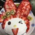 はなかずみか's cooksnap of when they made マイメロのデコレーションケーキ♪.