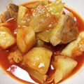 いおんくん's cooksnap of when they made 具がごろっ！完熟トマトの豚バラ煮こみ.