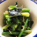 9vanilla's cooksnap of when they made 簡単美味しい♪ほうれん草と海苔のナムル.