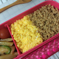 しるこっと＊'s cooksnap of when they made そぼろ丼に！簡単ふわふわたまご♪.