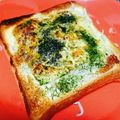 茎ちゃん's cooksnap of when they made ❤︎しらすの和風チーズトースト❤︎.