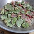 yoka_nice's cooksnap of when they made これぞ大人のおつまみ！　そら豆ペペロン♪.