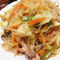あんずてぃー☆'s cooksnap of when they made 白菜と春雨のオイスター野菜炒め.