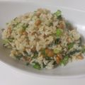 くずぴー's cooksnap of when they made 小松菜と納豆のお手軽炒飯.