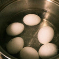 u_mi_n's cooksnap of when they made ＊レタスと半熟卵のサラダ＊.